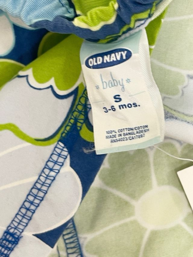 Vestido con braguita Bebé Old Navy - Flores