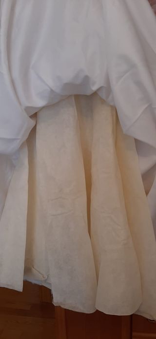 Vestido novia blanco - Talla M