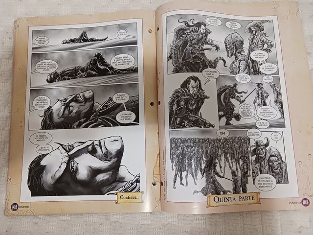 Warhammer fumetto completo Dark Blade