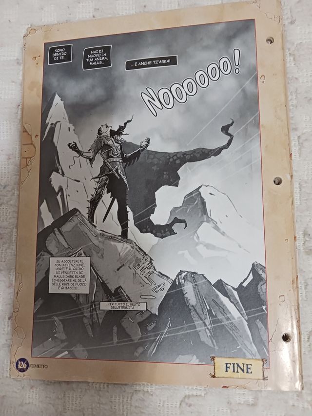 Warhammer fumetto completo Dark Blade