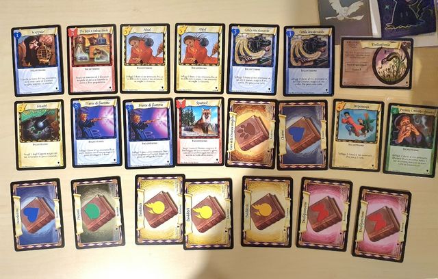 PACK 68 Italian quidditch cards TCG Harry Potter