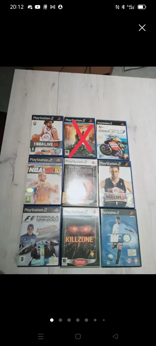 Lote de juegos PS2 (PlayStation 2)