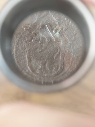 Moneda 8 maravedís de 1605 error