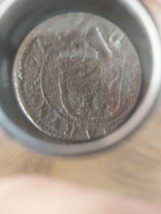 Moneda 8 maravedís de 1605 error