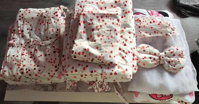 Edredón cuna Minnie Mouse