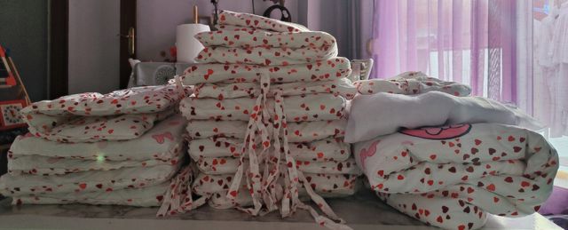 Edredón cuna Minnie Mouse