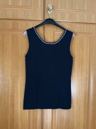 Top Cloche azul - Talla M