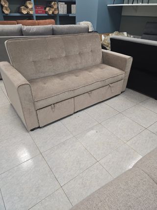 Sofa Cama con Chaiselongue 