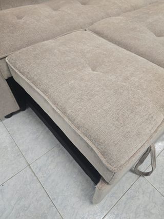 Sofa Cama con Chaiselongue