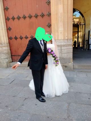 Vestido de novia de la 44-48. Prueba sin compromis