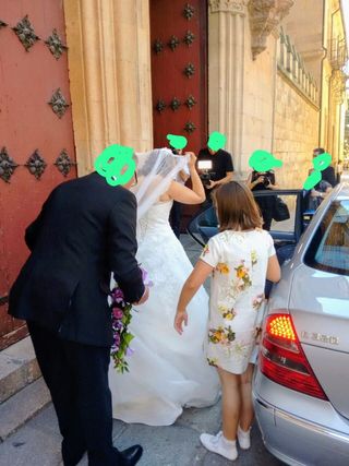 Vestido de novia de la 44-48. Prueba sin compromis