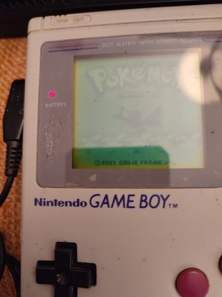 Game Boy DMG-01 clásica Nintendo Gris