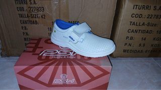Zapatos de seguridad PSH - Blancos