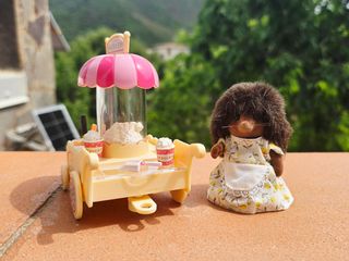 Popcorn Cart Sylvanian Families