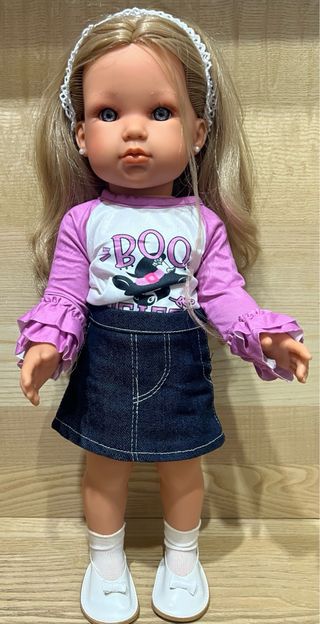 Muñeca “Bella” de Antonio Juan con cambio de ropa 