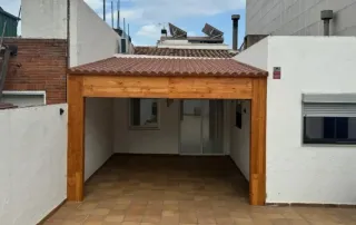 Instalacion,fabricacion Pérgola madera a medida- 2