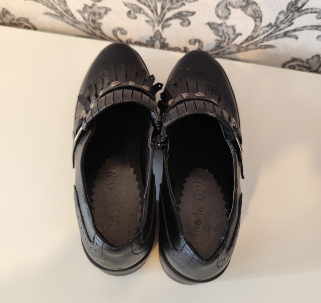 Zapatos negros plataforma