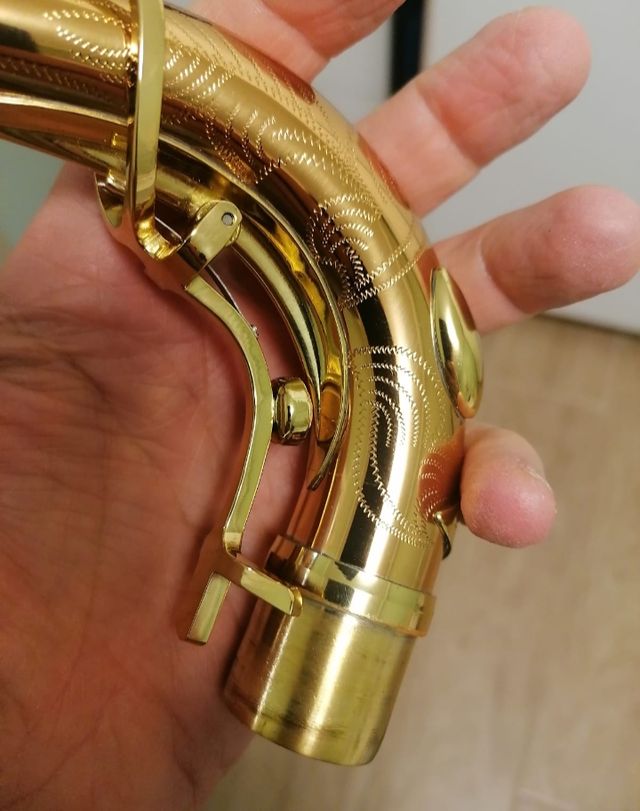 Tudel de saxofón tenor de cobre macizo Sax Gourmet