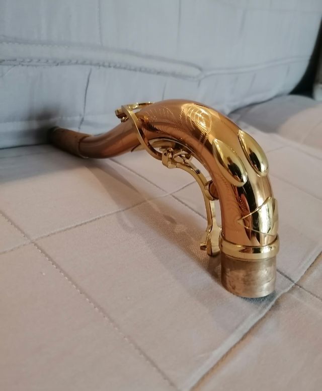 Tudel de saxofón tenor de cobre macizo Sax Gourmet