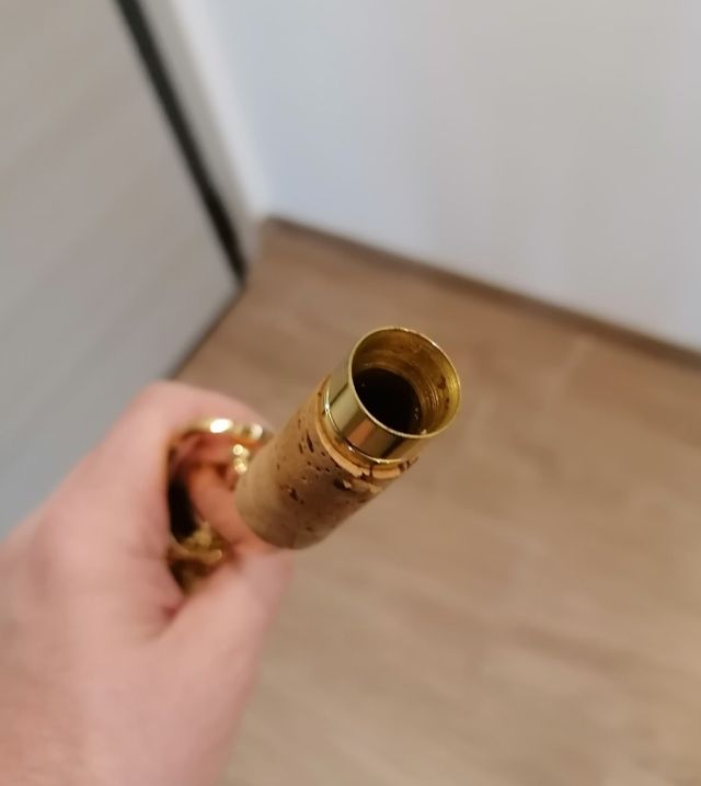 Tudel de saxofón tenor de cobre macizo Sax Gourmet