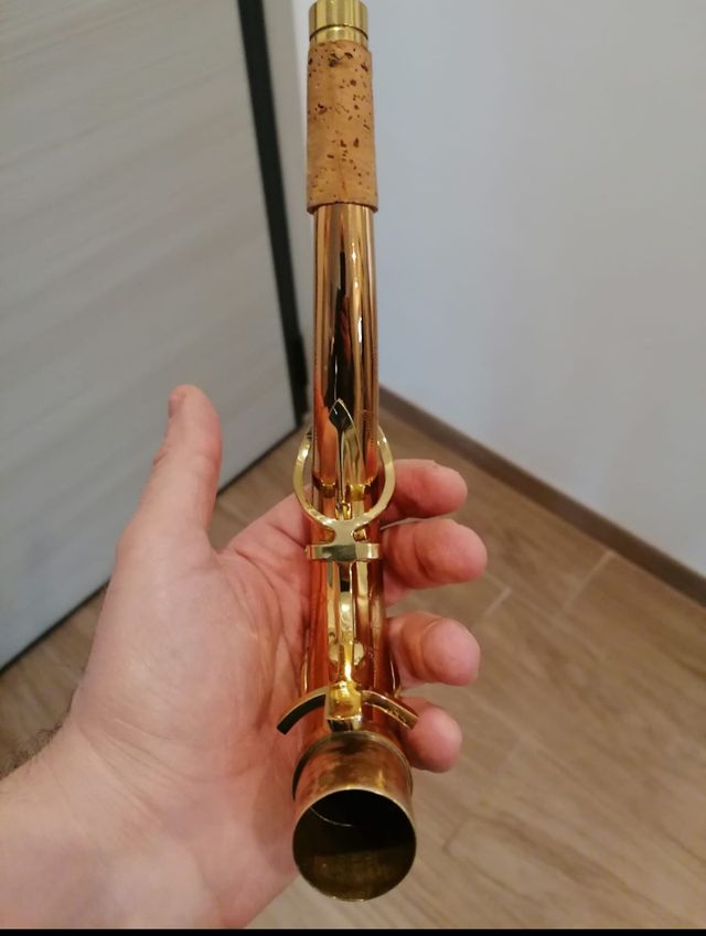 Tudel de saxofón tenor de cobre macizo Sax Gourmet