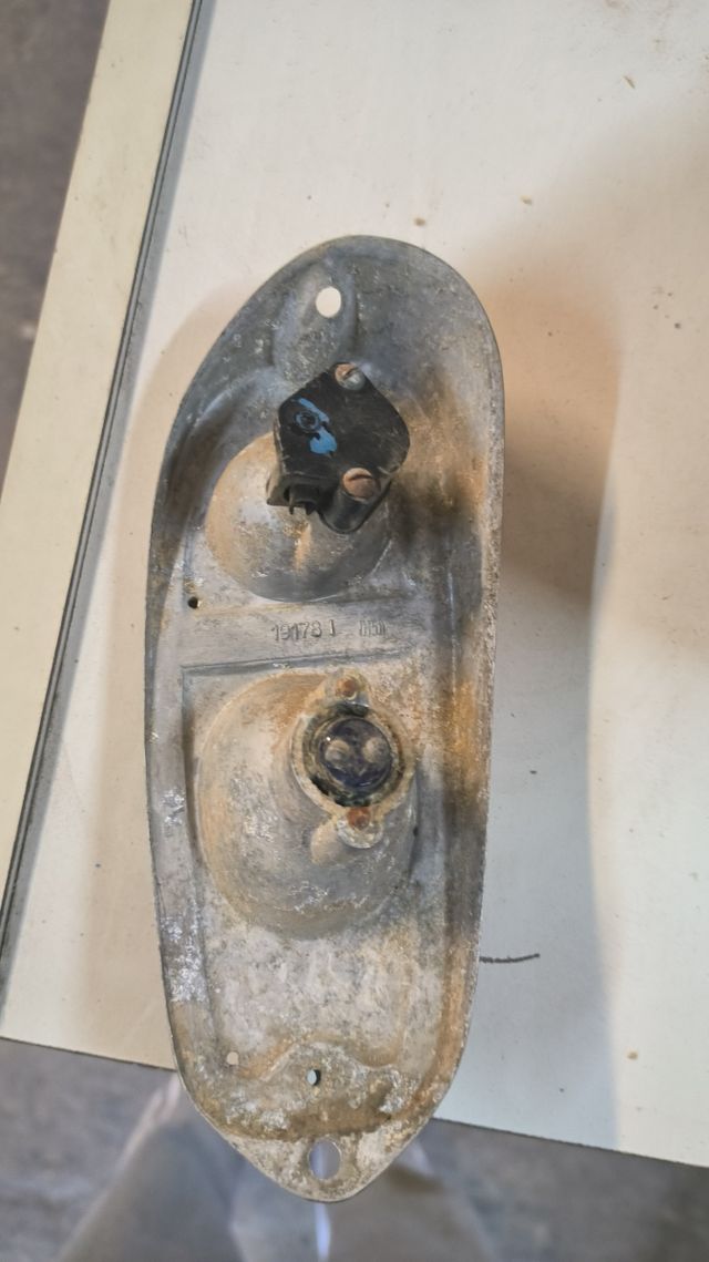 Piloto Fiat 500 Topolino antiguo