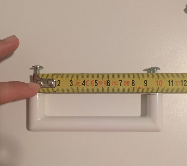 10 maniglie bianche IKEA - Cucina