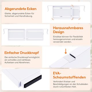 Separadores Cajones Lifewit 6 uds (Ajustables)