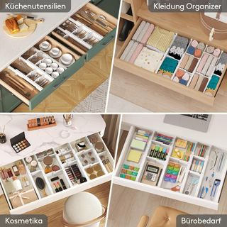 Separadores Cajones Lifewit 6 uds (Ajustables)