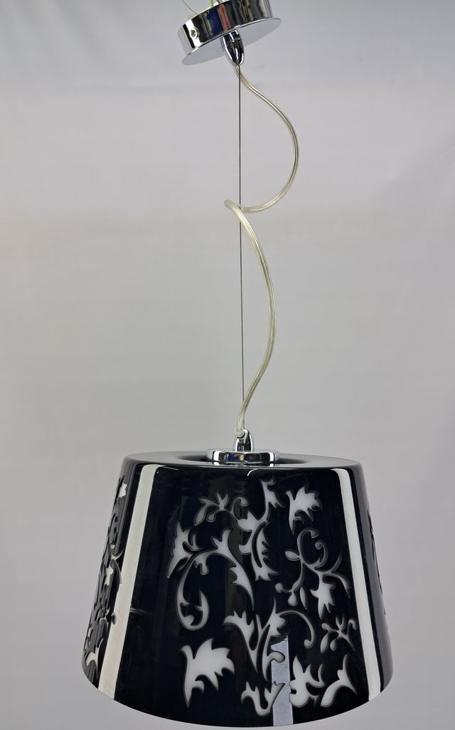 LAMPARA DE TECHO VINTAGE - VIDRIO TRIPLEX