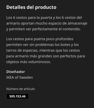 Despensa IKEA UTRUSTA