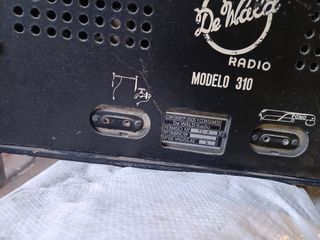 Radio antigua De Wald