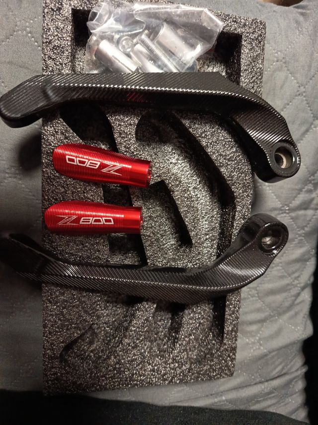 Protector de manillar moto