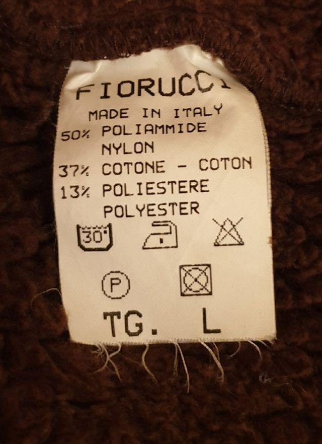 Giubbotto donna blu vintage Fiorucci tg.L