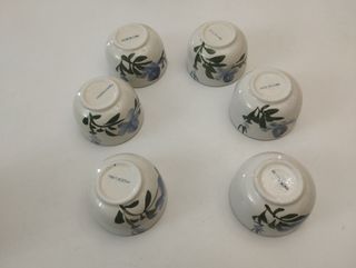 Juego té japonés - 6 tazas cerámica
