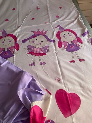 Funda nórdica infantil - hadas
