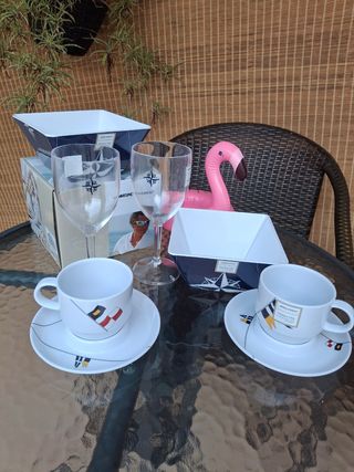 Marine Business- vajilla- todo sin estrenar.