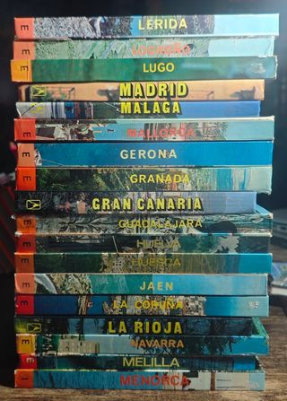 GUÍAS EVEREST DE PROVINCIAS Y CIUDADES DE ESPAÑA