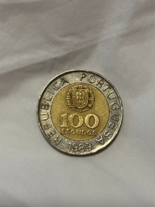 Monedas antiguas Portugal 1989