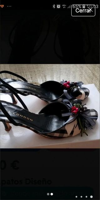 Zapatos Sacha London -  Blanco y Negro
