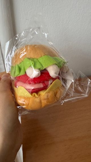 Peluche Colgante Creativo Hamburguesa