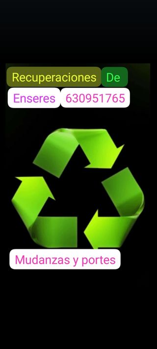 Recuperación de enseres