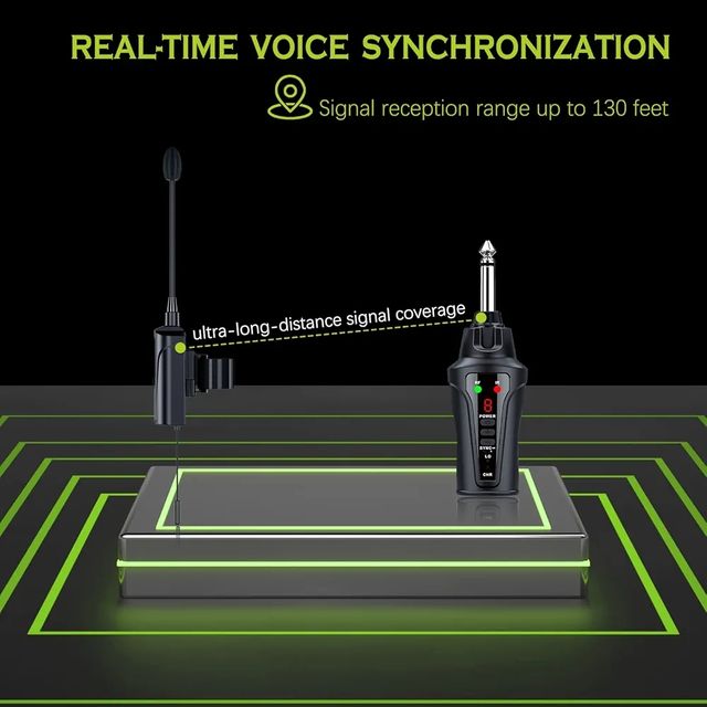 Micro inalámbrico flauta - Alcance 130 pies