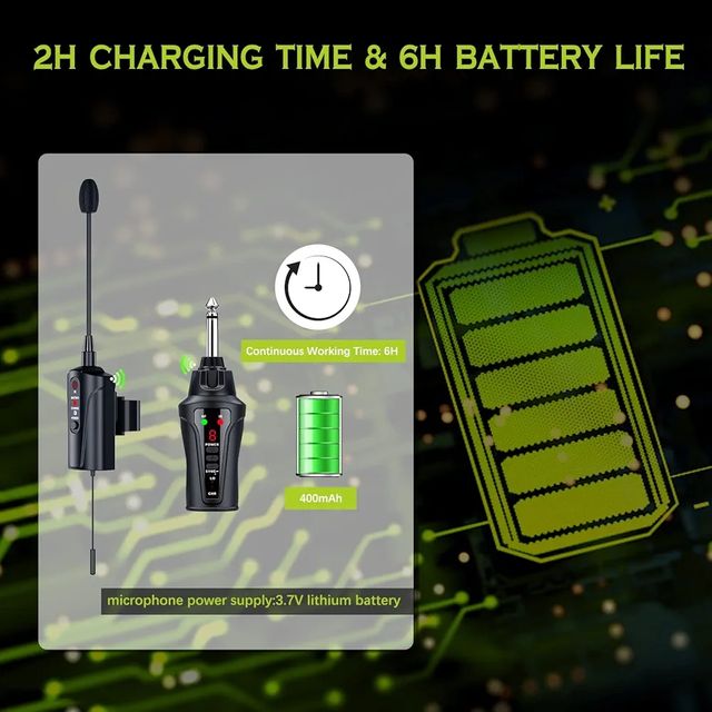 Micro inalámbrico flauta - Alcance 130 pies