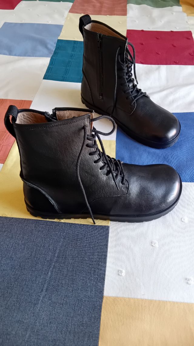 Bota barefoot Lang.S (Rikki) Kombat negro 40