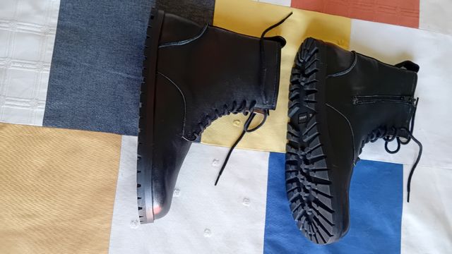 Bota barefoot Lang.S (Rikki) Kombat negro 40