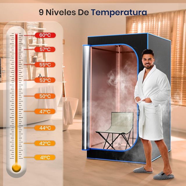 Sauna a vapore portatile di dimensioni standard. SPA Pen