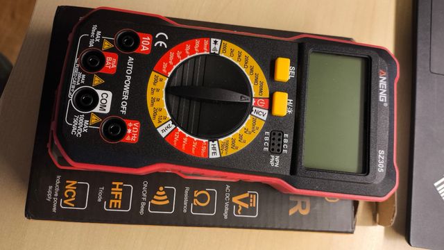 Multímetro ANENG SZ305 de alta precisión