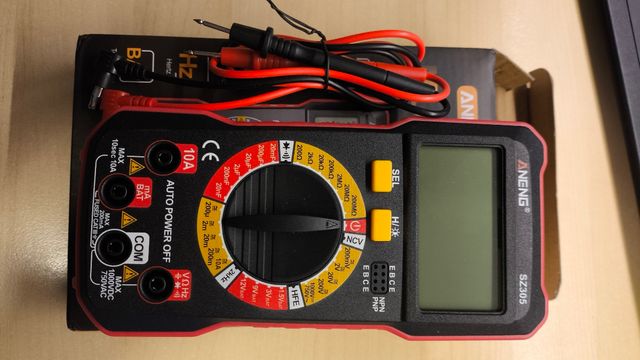Multímetro ANENG SZ305 de alta precisión