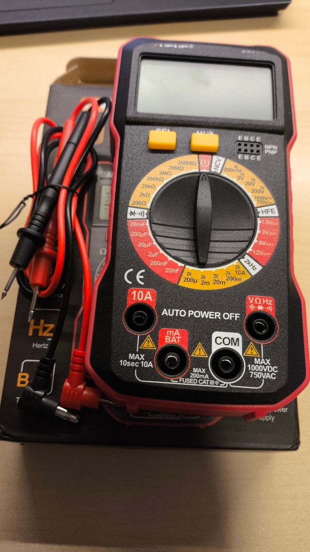 Multímetro ANENG SZ305 de alta precisión